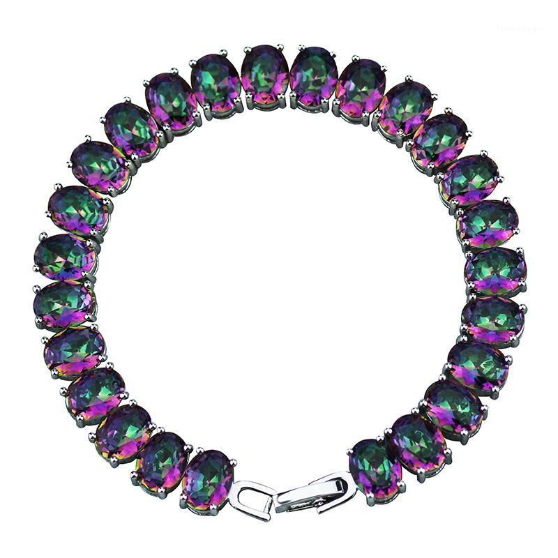 Charm Bracelets SZ0057 Design Rainbow Muticolor Crystal Jewelry Evening Dress Matching & Bangles Lady Gift1
Charm Bracelets SZ0057 Design Rainbow Muticolor Crystal Jewelry Evening Dress Matching & Bangles Lady Gift1