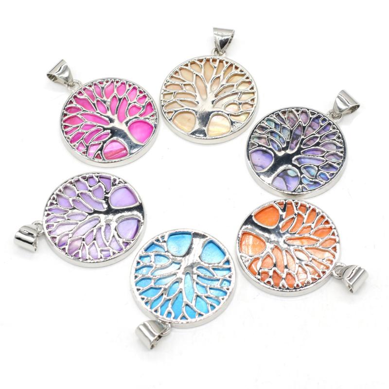 Natural Shell Pendant Metal Tree Retro Style Colorful Charms for DIY Jewelry Making Necklaces Bracelets Earrings Size 33x37mm
Natural Shell Pendant Metal Tree Retro Style Colorful Charms for DIY Jewelry Making Necklaces Bracelets Earrings Size 33x37mm