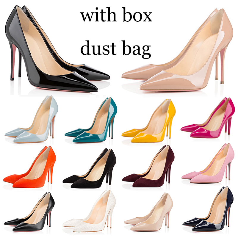 with box dust bag red bottoms high heels bottom fashion women dress shoes vintage wedding triple black pointed peep toes pumps spikes Dress
with box dust bag red bottoms high heels bottom fashion women dress shoes vintage wedding triple black pointed peep toes pumps spikes Dress