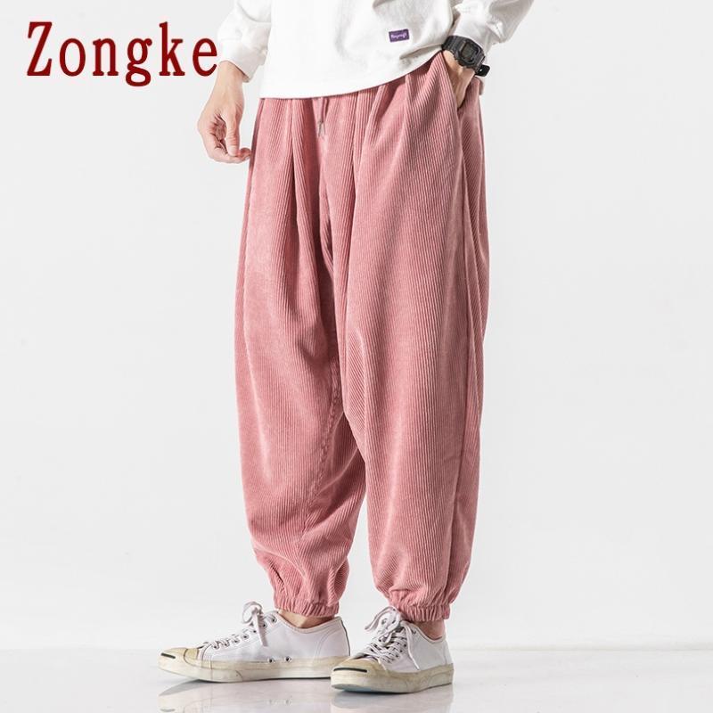Zongke Corduroy Mens Pants Hip Hop Harem Pants Men Clothing Mens Trousers Jogger Harajuku Sweatpants 2020 New M-5XL1, Black
Zongke Corduroy Mens Pants Hip Hop Harem Pants Men Clothing Mens Trousers Jogger Harajuku Sweatpants 2020 New M-5XL1, Black