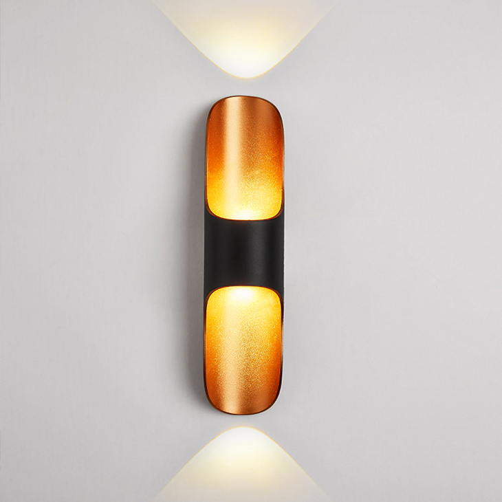 Modern Waterproof outdoor 10W LED wall lamp Aluminum UP and Down Wall Lights Villa Garden porch Sconce Decor Light 110V 220V