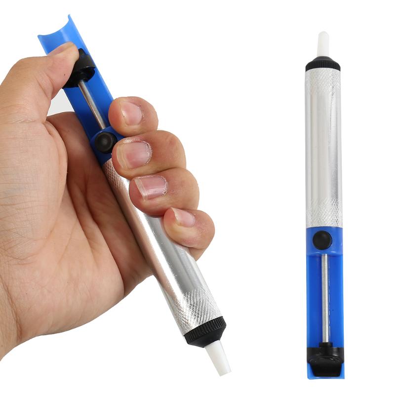 JCD Aluminium Solder Sucker Desoldering Pump Tool Removal Device Blue Vacuum Soldering Iron Desolder
JCD Aluminium Solder Sucker Desoldering Pump Tool Removal Device Blue Vacuum Soldering Iron Desolder