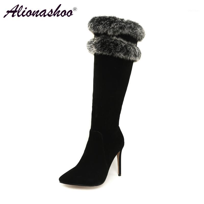 Alionashoo Large Size 34-46 Zipper Knee High Boots Women Autumn Soft Leather Fashion Thin High Heel Woman Shoes Winter Hot Sales1, Black
Alionashoo Large Size 34-46 Zipper Knee High Boots Women Autumn Soft Leather Fashion Thin High Heel Woman Shoes Winter Hot Sales1, Black