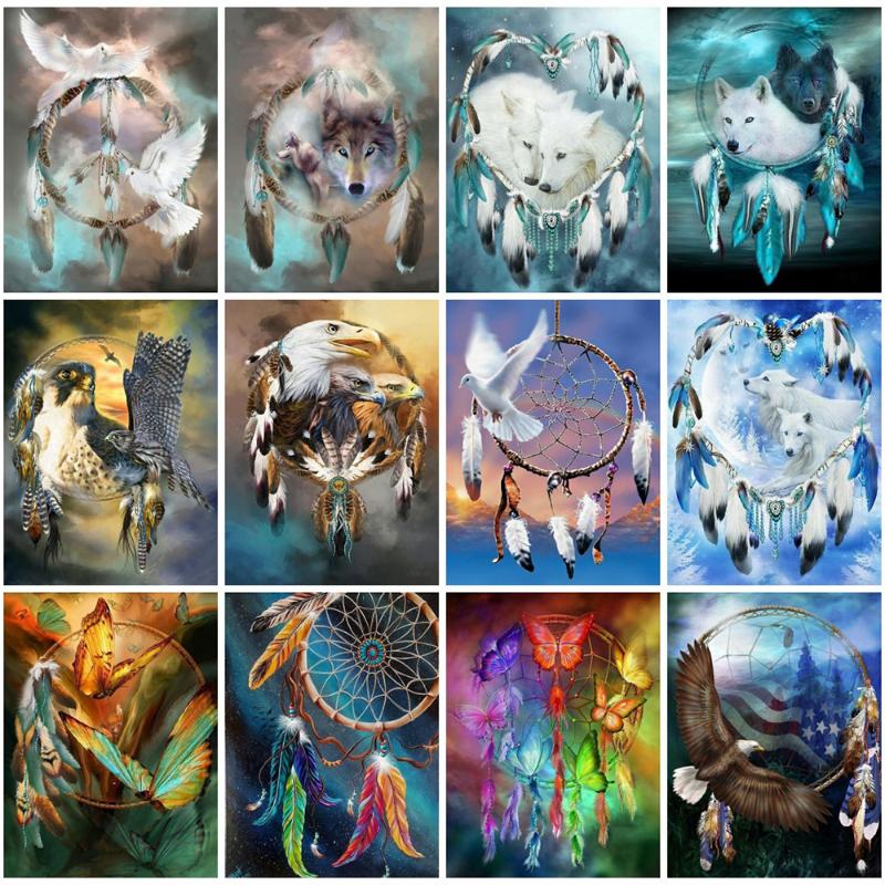 EverShine Diamond Embroidery Wolf Full Square Diamond Painting Animals Cross Stitch Dreamcatcher Handmade Gift Wall Decor
EverShine Diamond Embroidery Wolf Full Square Diamond Painting Animals Cross Stitch Dreamcatcher Handmade Gift Wall Decor