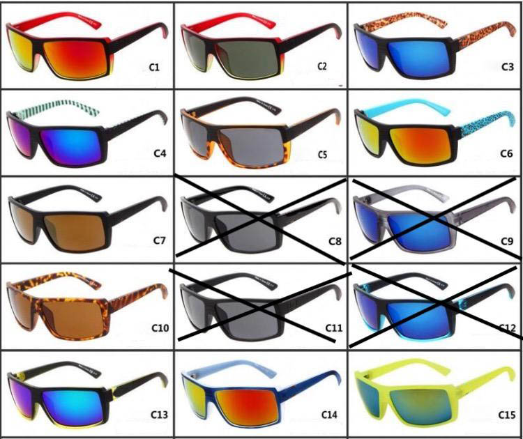 Sports Sunglasses For Men And Women Outdoors Driving Goggles 15 Colors Wholesale Sun Glasses
Sports Sunglasses For Men And Women Outdoors Driving Goggles 15 Colors Wholesale Sun Glasses