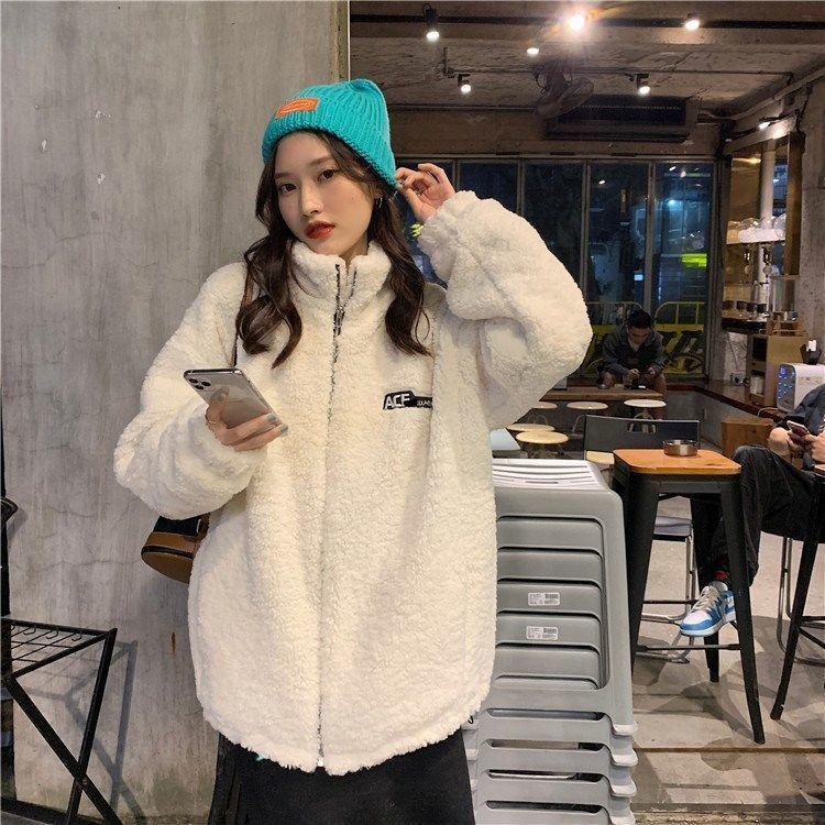 Bella Philosophy Wonder Winter Zipper Sheepskin Casual Coats Lady Faux Lamb Fur Streetwear Female Granular Thick Warm Jackets, W1
Bella Philosophy Wonder Winter Zipper Sheepskin Casual Coats Lady Faux Lamb Fur Streetwear Female Granular Thick Warm Jackets, W1