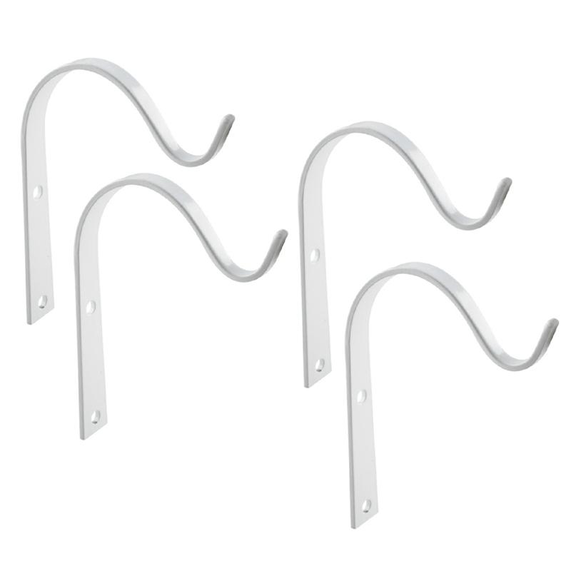 Iron Garden Wall Light Hanging Flower Plant Hanger Pot Bracket, Hook Shelf Stand Holder(White,4PCS
Iron Garden Wall Light Hanging Flower Plant Hanger Pot Bracket, Hook Shelf Stand Holder(White,4PCS