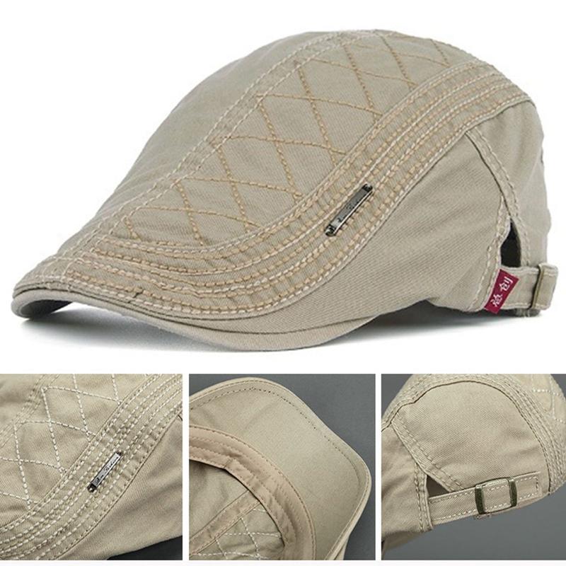 Mens Flat Caps Gatsby Ivy Cotton Golf Driving Cabbie Newsboy Beret Driving Hat Grid Embroidery Berets Hats, Bg
Mens Flat Caps Gatsby Ivy Cotton Golf Driving Cabbie Newsboy Beret Driving Hat Grid Embroidery Berets Hats, Bg