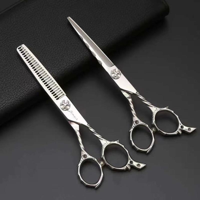 6 Professional Hair Salon Structure Scissors Set Cutting Barber Haircut Thinning Shear Scissors Hairdressing Hair Tools
6 Professional Hair Salon Structure Scissors Set Cutting Barber Haircut Thinning Shear Scissors Hairdressing Hair Tools