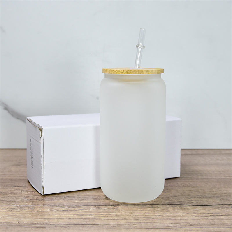 Local Warehouse 16oz Sublimation Glass Jar with Bamboo Lid Tumblers Clear Frosted Thermal Transfer Drinking Cup Coffee Mug Juice Cups A02
Local Warehouse 16oz Sublimation Glass Jar with Bamboo Lid Tumblers Clear Frosted Thermal Transfer Drinking Cup Coffee Mug Juice Cups A02