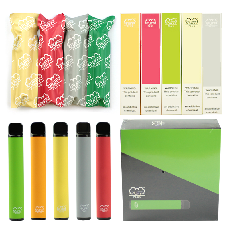 80+ Colors Puff Bar Plus E-Cigarette Disposable Vape Device Starter Kit Upgraded 550mAh Battery 3.2ml Cartridge Pod Vapes
80+ Colors Puff Bar Plus E-Cigarette Disposable Vape Device Starter Kit Upgraded 550mAh Battery 3.2ml Cartridge Pod Vapes