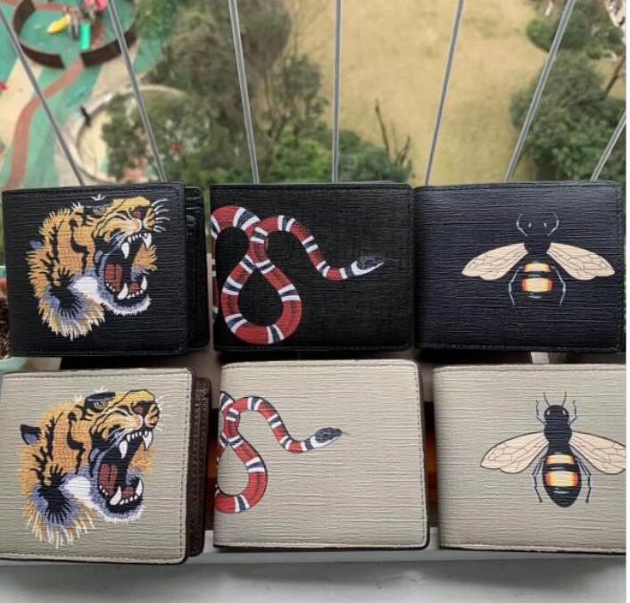 High quality men animal Short Wallet Leather black snake Tiger bee Wallets Women Long Style Purse Wallet card Holders with gift box, Red;black
High quality men animal Short Wallet Leather black snake Tiger bee Wallets Women Long Style Purse Wallet card Holders with gift box, Red;black