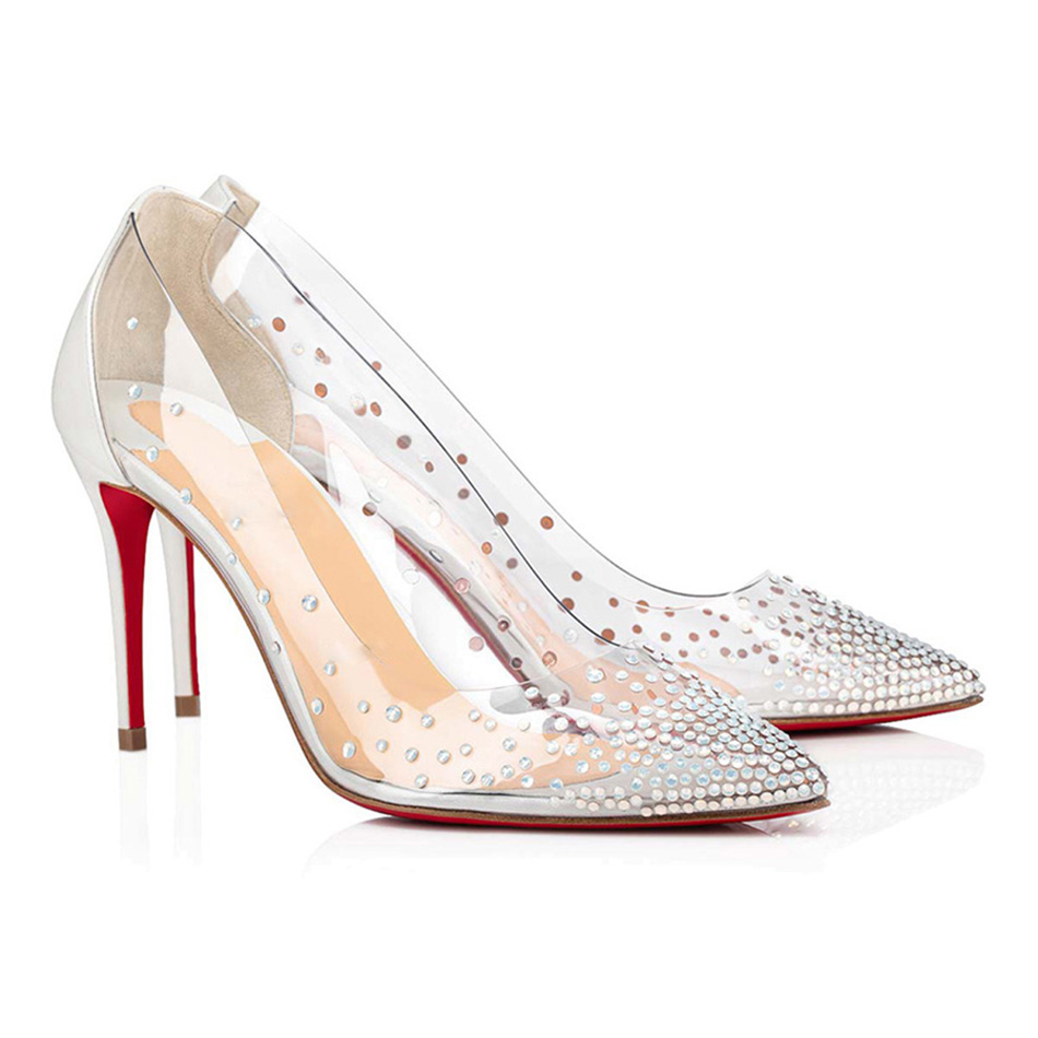 Senior Red Bottom Pumps Sandals Summer Women's Famous Degrastrass 85 mm Hot Popular Ladies Closed Rhinestone Sexy Evening Dress Pointed Toes High Heels Sandal EU 35-43, #1
Senior Red Bottom Pumps Sandals Summer Women's Famous Degrastrass 85 mm Hot Popular Ladies Closed Rhinestone Sexy Evening Dress Pointed Toes High Heels Sandal EU 35-43, #1