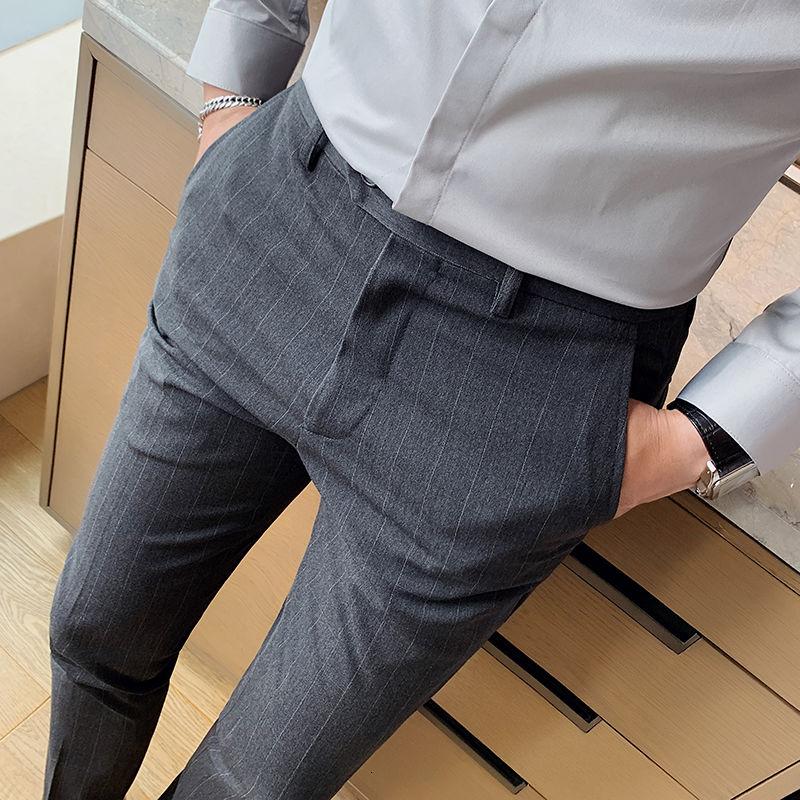 Spring New Men's Large Striped Trousers Casual Pants Dark Grey Traje Hombre Formal Dress Pants 42 Size Pantalones Hombre 2021, Black
Spring New Men's Large Striped Trousers Casual Pants Dark Grey Traje Hombre Formal Dress Pants 42 Size Pantalones Hombre 2021, Black