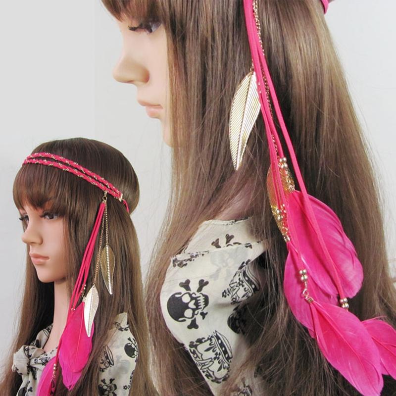 Hair Clips & Barrettes Fashion Bohemia Women Girls Long Knitted Rope Feather Band Ethnic Headband Headwear Headdress Accessories For Seaside
Hair Clips & Barrettes Fashion Bohemia Women Girls Long Knitted Rope Feather Band Ethnic Headband Headwear Headdress Accessories For Seaside