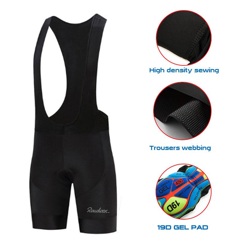 Raudax 2021 high quality Men's Pro Team Cycling Pants 19D GEL Pad Bib Quick Dry Breathable Laser Cutting Bicycle Shorts
Raudax 2021 high quality Men's Pro Team Cycling Pants 19D GEL Pad Bib Quick Dry Breathable Laser Cutting Bicycle Shorts