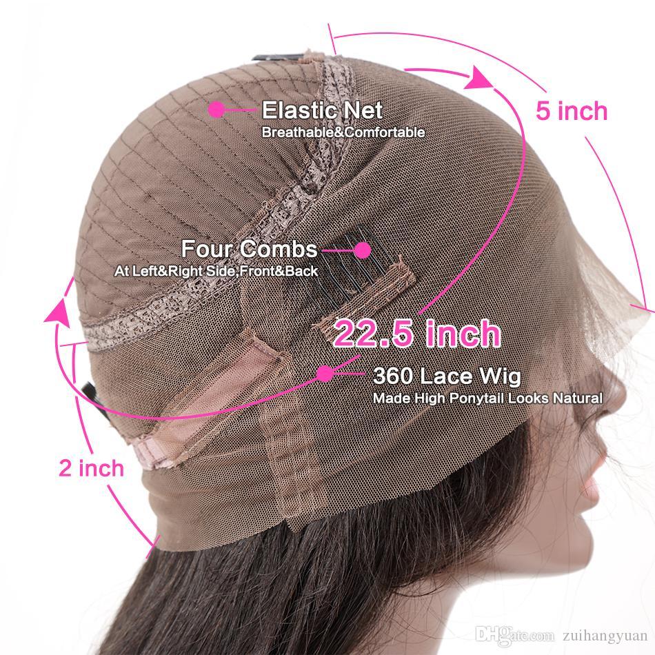 Red Color Brazilian Remy HairGlueless Long Straight 99J 13x4 Lace Front Human Hair Wig Pre Plucked with Baby Hair