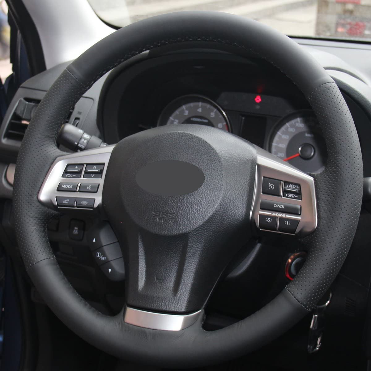 DIY Genuine Leather Auto Custom steering wheel covers for Subaru Forester XV Crosstrek / Legacy /Impreza Outback car Accessories
DIY Genuine Leather Auto Custom steering wheel covers for Subaru Forester XV Crosstrek / Legacy /Impreza Outback car Accessories