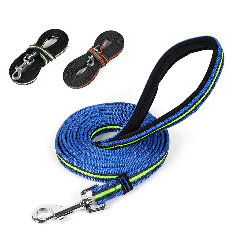 Long Dog Tracking Leash For Outdoor Training Soft Padded Handle Pet Belt Nylon Anti-Skid Large Dogs Leashes 3M/5M/10M
Long Dog Tracking Leash For Outdoor Training Soft Padded Handle Pet Belt Nylon Anti-Skid Large Dogs Leashes 3M/5M/10M