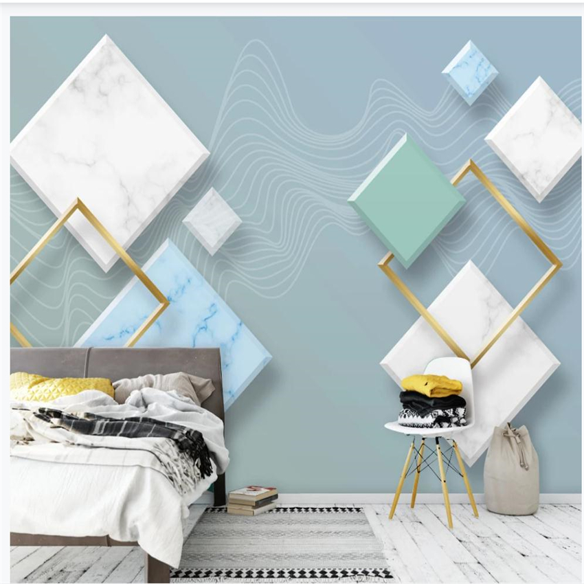 Modern 3d stereoscopic wallpaper minimalist three-dimensional abstract geometric wallpapers living room TV background wall, Blue
Modern 3d stereoscopic wallpaper minimalist three-dimensional abstract geometric wallpapers living room TV background wall, Blue