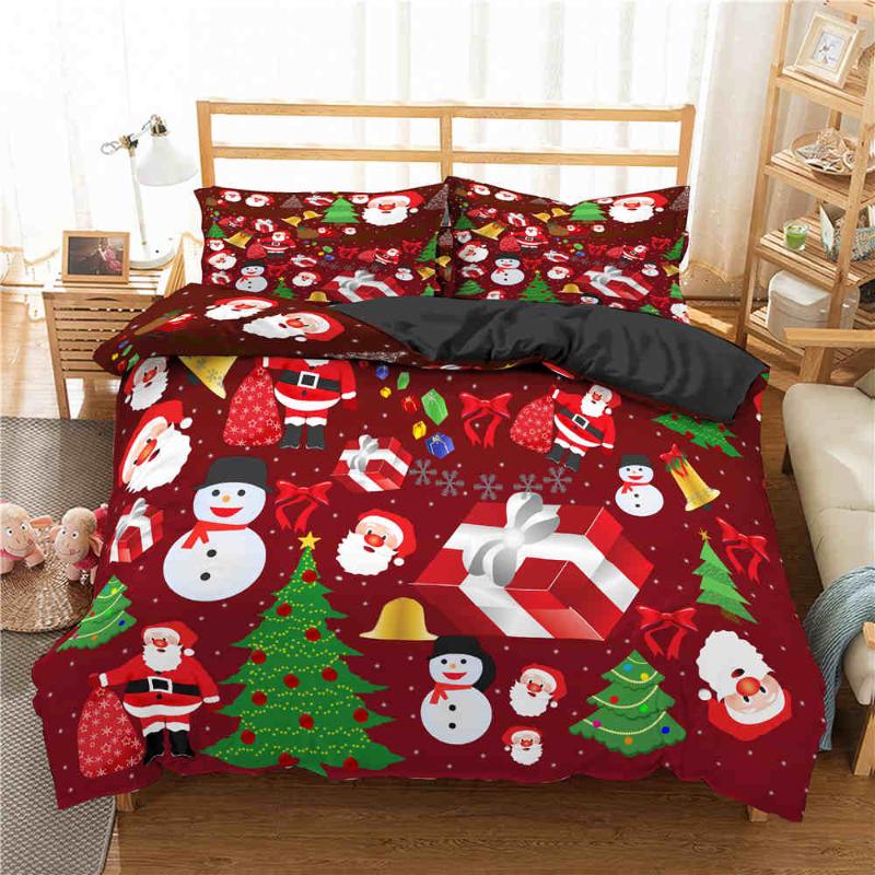 Lovely Christmas Style Bedding Coverlet Pillowcase Sheet Adult Child Coverlet Single Double King Queen Size, Bb46-4
Lovely Christmas Style Bedding Coverlet Pillowcase Sheet Adult Child Coverlet Single Double King Queen Size, Bb46-4