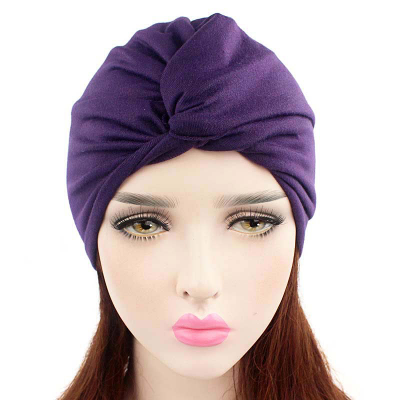 Hair Accessories Cotton Cross Indian Hat Turban Caps Headdress Twisted Hat European American Popular10Pieces/lot