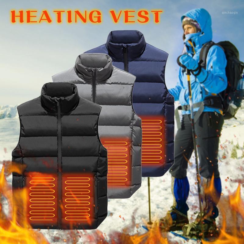 Winter Warmer Heated Vest Jacket USB Men Autumn Electrical Heated Sleevless Jacket Outdoor Fishing Hunting Waistcoat Hiking Vest1, Bk
Winter Warmer Heated Vest Jacket USB Men Autumn Electrical Heated Sleevless Jacket Outdoor Fishing Hunting Waistcoat Hiking Vest1, Bk