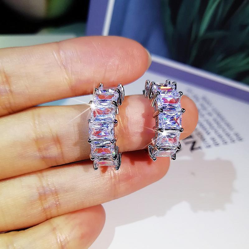 JUWANG INS Hot Vintage Luxury Earrings For Women Brincos Jewelry Silver Color Cubic Zirconia Stud Earrings Pendientes Mujer
JUWANG INS Hot Vintage Luxury Earrings For Women Brincos Jewelry Silver Color Cubic Zirconia Stud Earrings Pendientes Mujer