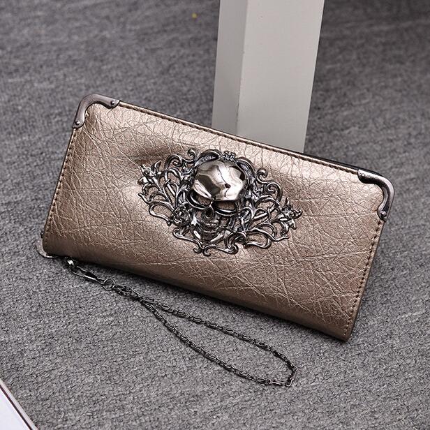 women handbag street trend punk long wallet personalized rivet men and women wallets Casual chain decorative leather wrist long wallet, Blue3(boutique box)
women handbag street trend punk long wallet personalized rivet men and women wallets Casual chain decorative leather wrist long wallet, Blue3(boutique box)