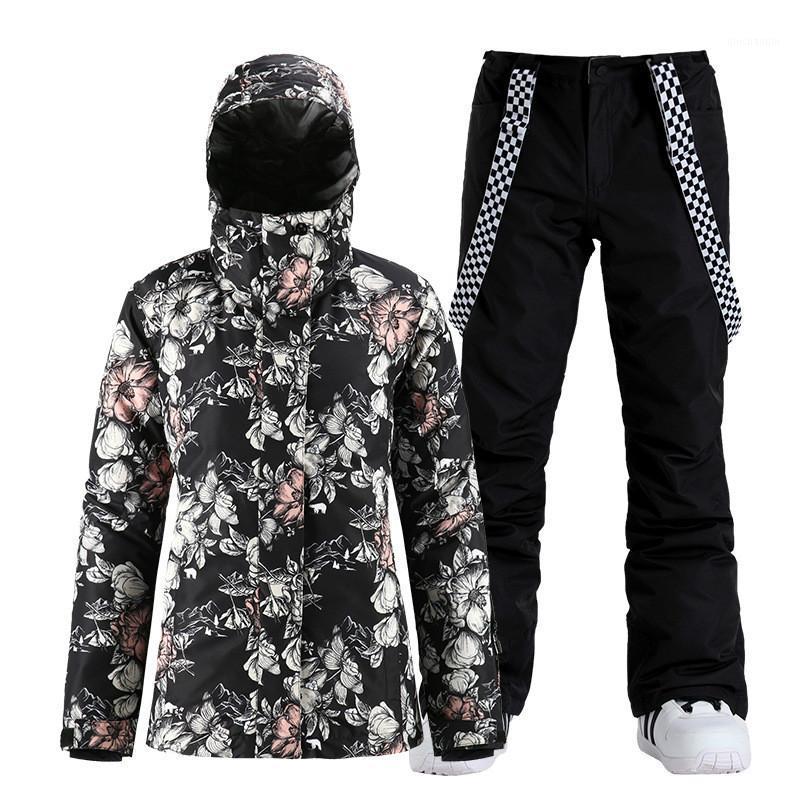 Winter Outdoor New Ski Suit Women's Waterproof Windproof Thick Warm Snow Coat+Trousers 9141, White trousers
Winter Outdoor New Ski Suit Women's Waterproof Windproof Thick Warm Snow Coat+Trousers 9141, White trousers