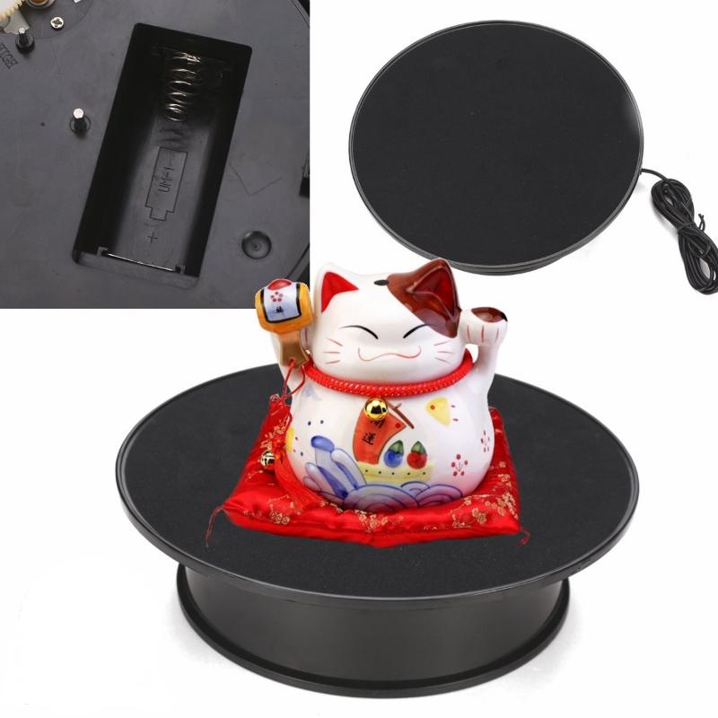 220V 20CM Black Velvet Top Rotary Display Stand Electric Rotating Display Turntable With Adapter
220V 20CM Black Velvet Top Rotary Display Stand Electric Rotating Display Turntable With Adapter