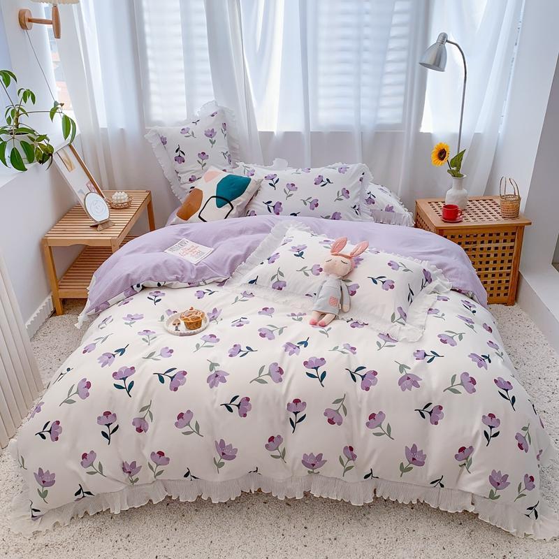 3/4 Pcs Bed Cover Set For Single Bedding Queen Size Cartoon Style Duvet Cover And Bed Sheet With Pillowcase For Double, Manke-xiangyanghua
3/4 Pcs Bed Cover Set For Single Bedding Queen Size Cartoon Style Duvet Cover And Bed Sheet With Pillowcase For Double, Manke-xiangyanghua