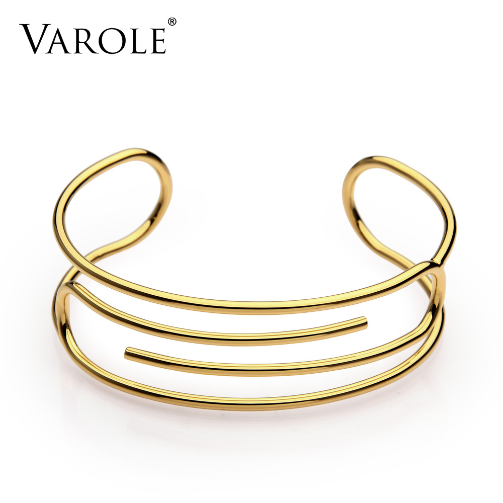 VAROLE Paperclip Cuff Bracelet Manchette Gold color Armband Bangle Bracelet For Women Bracelets Bangles Pulseiras
VAROLE Paperclip Cuff Bracelet Manchette Gold color Armband Bangle Bracelet For Women Bracelets Bangles Pulseiras