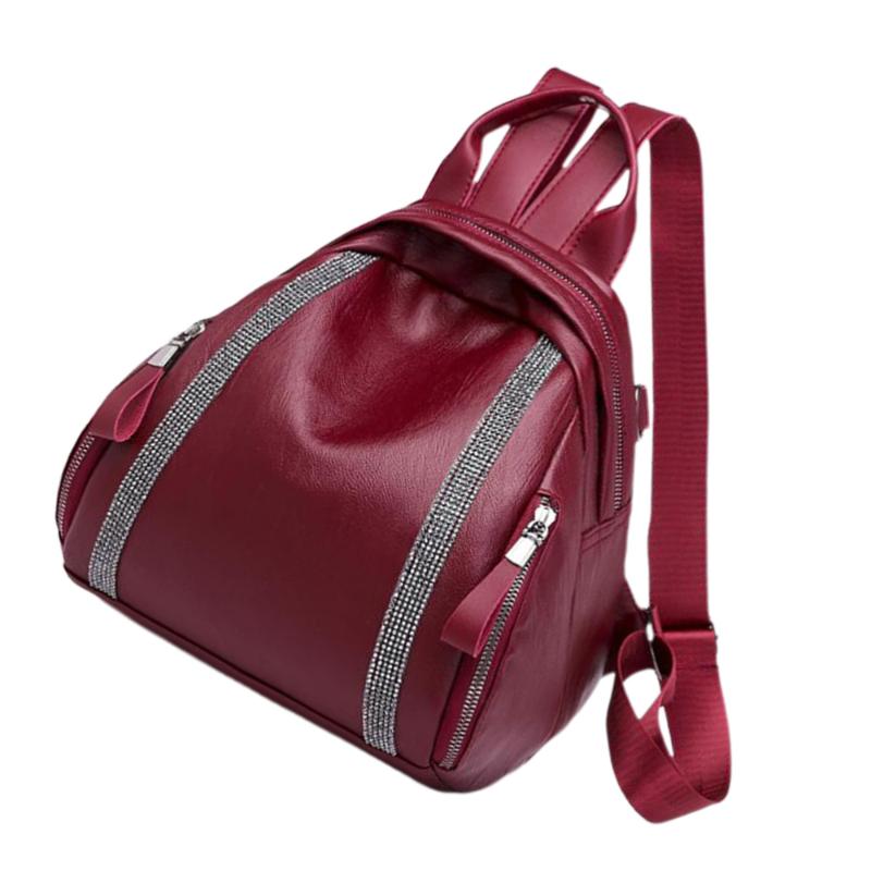1Pc Travel Backpack Delicate Simplicity Casual Durable Fashion Rhinestone Ornaments Shoulder Bag Backpack for Ladies Stude, Claret
1Pc Travel Backpack Delicate Simplicity Casual Durable Fashion Rhinestone Ornaments Shoulder Bag Backpack for Ladies Stude, Claret