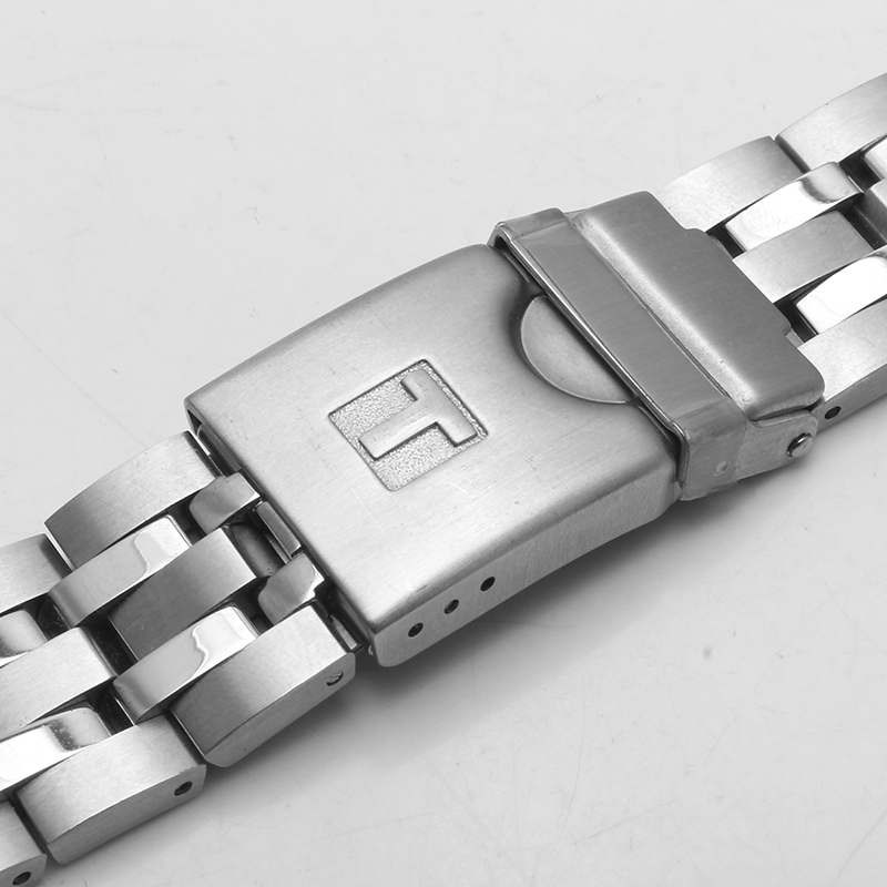 shengmeirui PRC200 T055417 T055430 T055410 Watchband Watch Parts male strip Solid Stainless steel bracelet strap LJ201124
