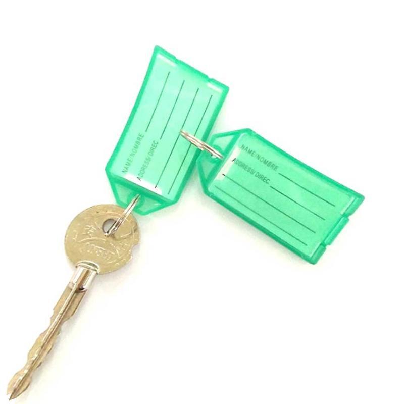 20-Piecs Colorful Plastic Key Ring Protable Classification Tag Key Chain Label Hang Advertising Identification Pendant Ring
20-Piecs Colorful Plastic Key Ring Protable Classification Tag Key Chain Label Hang Advertising Identification Pendant Ring