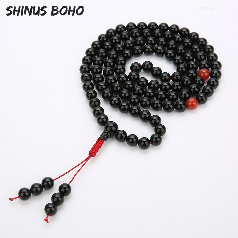 SHINUSBOHO Jewelry Men Black Onyx Natural Stone Beaded Statement Necklace for Women Long Strand Necklace Femme Collier
SHINUSBOHO Jewelry Men Black Onyx Natural Stone Beaded Statement Necklace for Women Long Strand Necklace Femme Collier
