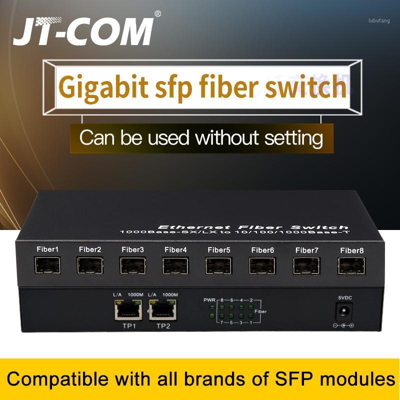 Gigabit Network SFP Fiber Switch 1000Mbps SFP Media Converter 8 Fiber Port and 2 RJ45 Port 8G2E Ethernet Switch1
Gigabit Network SFP Fiber Switch 1000Mbps SFP Media Converter 8 Fiber Port and 2 RJ45 Port 8G2E Ethernet Switch1