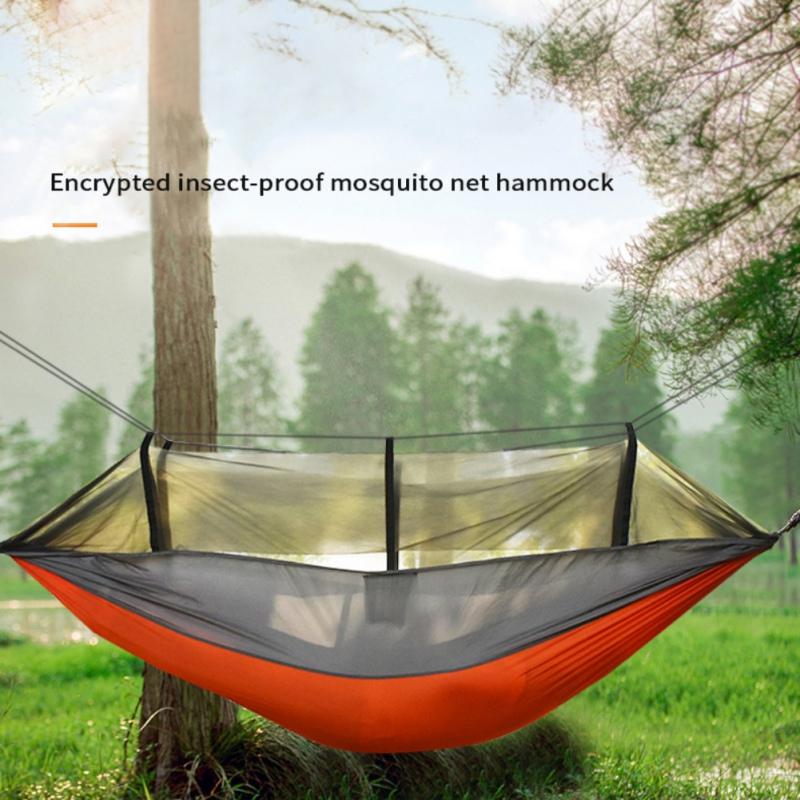 Outdoor Hiking Camping Camping Hammocks Double Hammock Portable Indoor Backpacking Travel Backyards Beach Hot
Outdoor Hiking Camping Camping Hammocks Double Hammock Portable Indoor Backpacking Travel Backyards Beach Hot