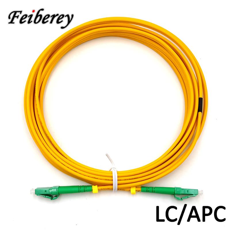 

5m 10m LC APC Duplex Single Mode 9/125 3.0mm Optic Fiber Patch Cord LC G652D Fiber Optic Patch Cable Jumper LSZH FTTH Cable