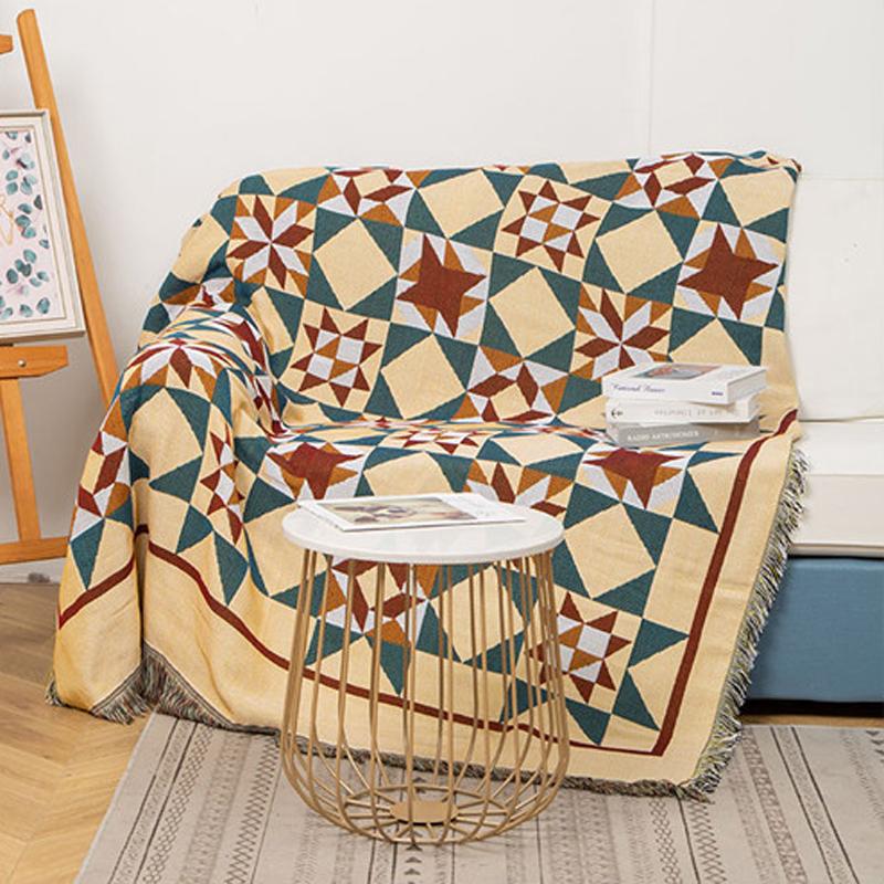 All Festival Throw Blanket Multifunction Color Geometry Sofa Covers Cobertor Dust Cover Non-slip Air Conditioning Blankets
All Festival Throw Blanket Multifunction Color Geometry Sofa Covers Cobertor Dust Cover Non-slip Air Conditioning Blankets
