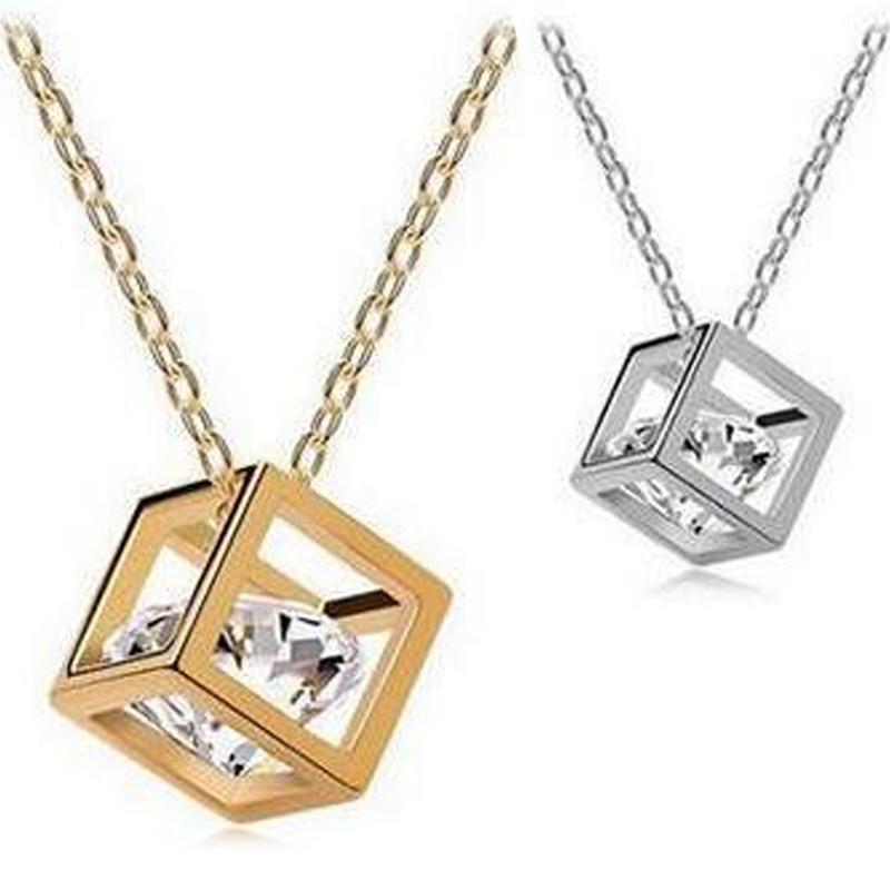 Square Cube Necklace&Pendant Crystal Long Rhinestone Statement Chain Jewelry For Women Female Cubic Fashion Party Gift
Square Cube Necklace&Pendant Crystal Long Rhinestone Statement Chain Jewelry For Women Female Cubic Fashion Party Gift