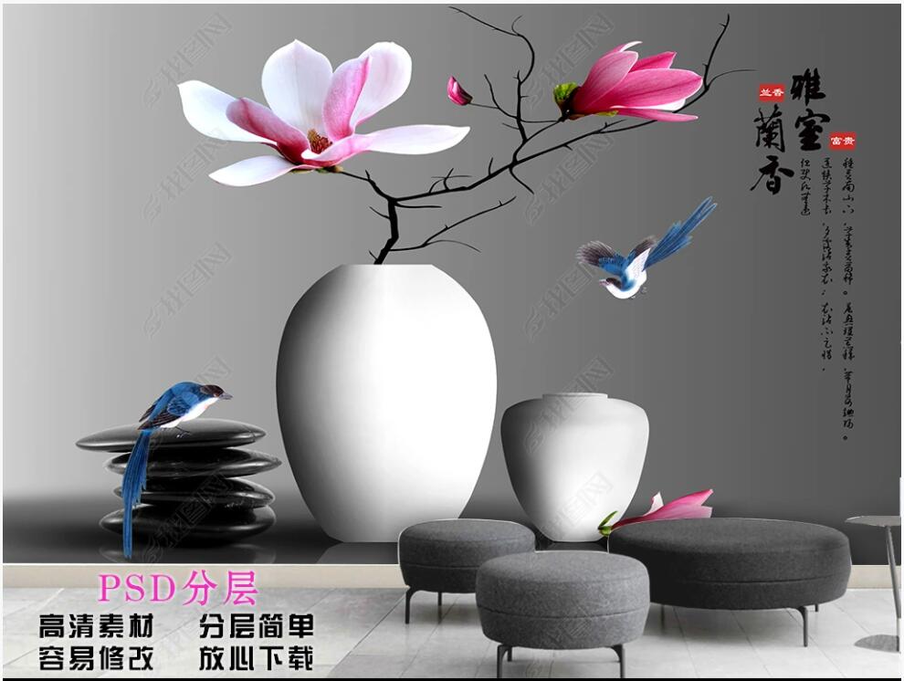 custom photo mural 3d wallpaper New Chinese Orchid Magnolia Flower large size background home decor living room 3D wall murals wallpapers for walls in rolls, Non-woven wallpaper
custom photo mural 3d wallpaper New Chinese Orchid Magnolia Flower large size background home decor living room 3D wall murals wallpapers for walls in rolls, Non-woven wallpaper