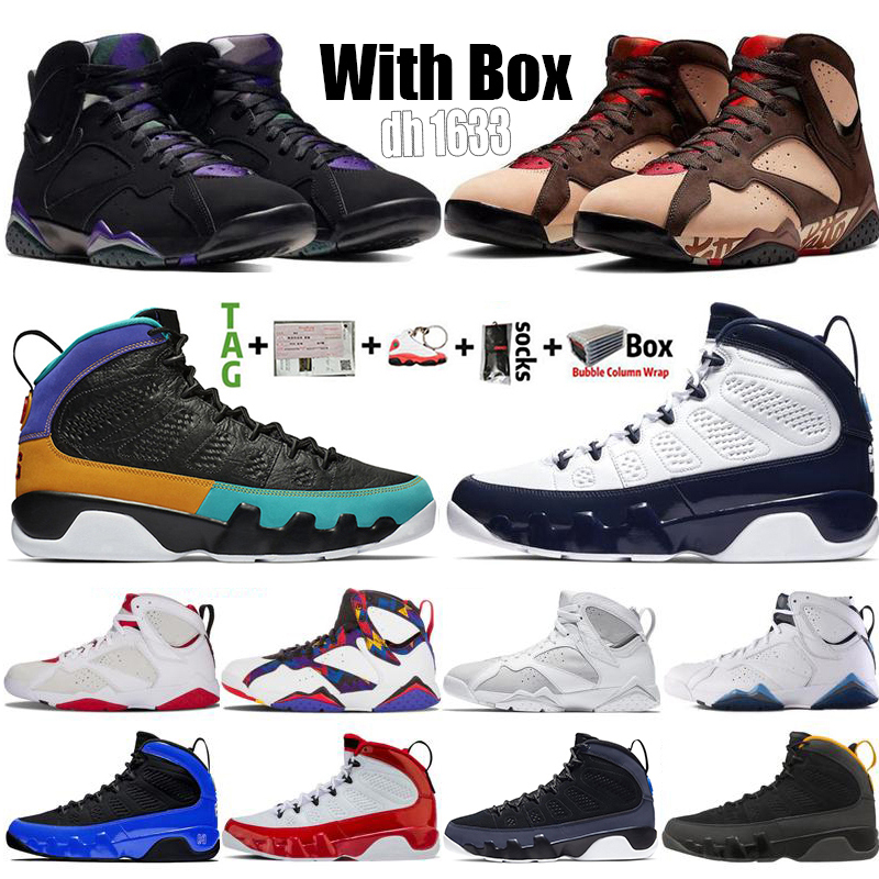 2021 New With Box Jumpman 7 7s Patta X Ray Allen Olympic Mens Basketball Shoes 9 9s UNC Racer Blue Dream it do it Trainer Sneakers Size 7-13, 20
2021 New With Box Jumpman 7 7s Patta X Ray Allen Olympic Mens Basketball Shoes 9 9s UNC Racer Blue Dream it do it Trainer Sneakers Size 7-13, 20