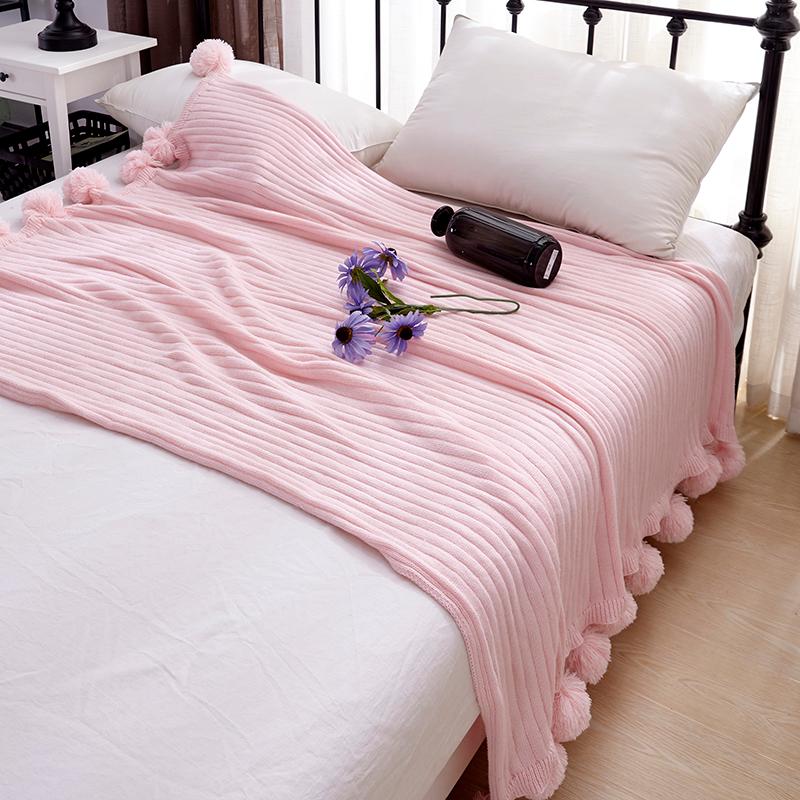 Nordic Style Sofa Throw Knitted Summer Blanket with Lovely Tassel Soft Multi-Use Thread Blanket Casual Cap
Nordic Style Sofa Throw Knitted Summer Blanket with Lovely Tassel Soft Multi-Use Thread Blanket Casual Cap