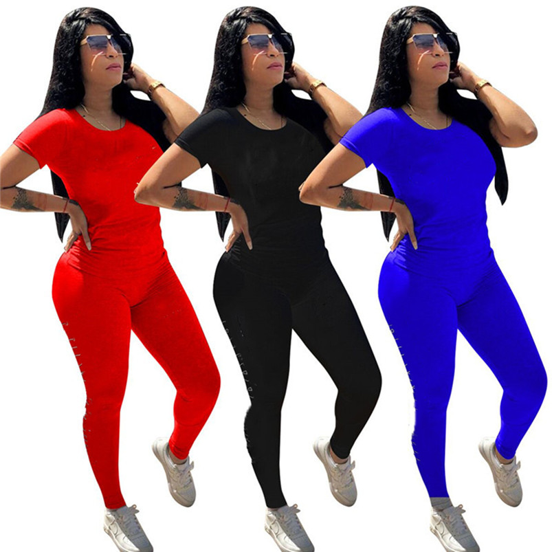 Women brand tracksuit short sleeve outfits 2 piece set pantsuit sportswear casual sport suit new hot selling womens clothing klw3607, Gray
Women brand tracksuit short sleeve outfits 2 piece set pantsuit sportswear casual sport suit new hot selling womens clothing klw3607, Gray