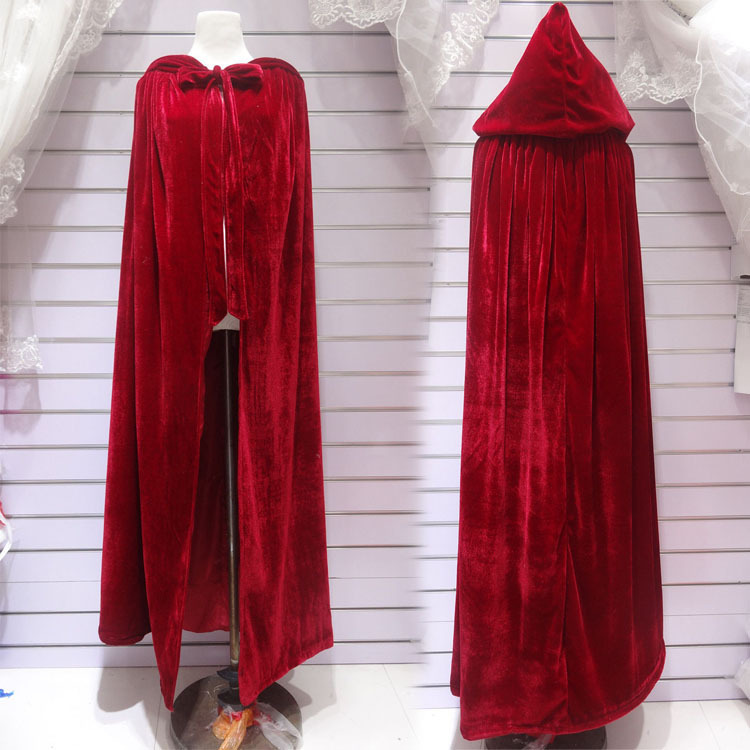 Rosetic Women Cape Winter Halloween Cape Gothic Punk Warm Long Hooded Cloak Cloak Party Club Cosplay Female Girl Cool Wear 201214