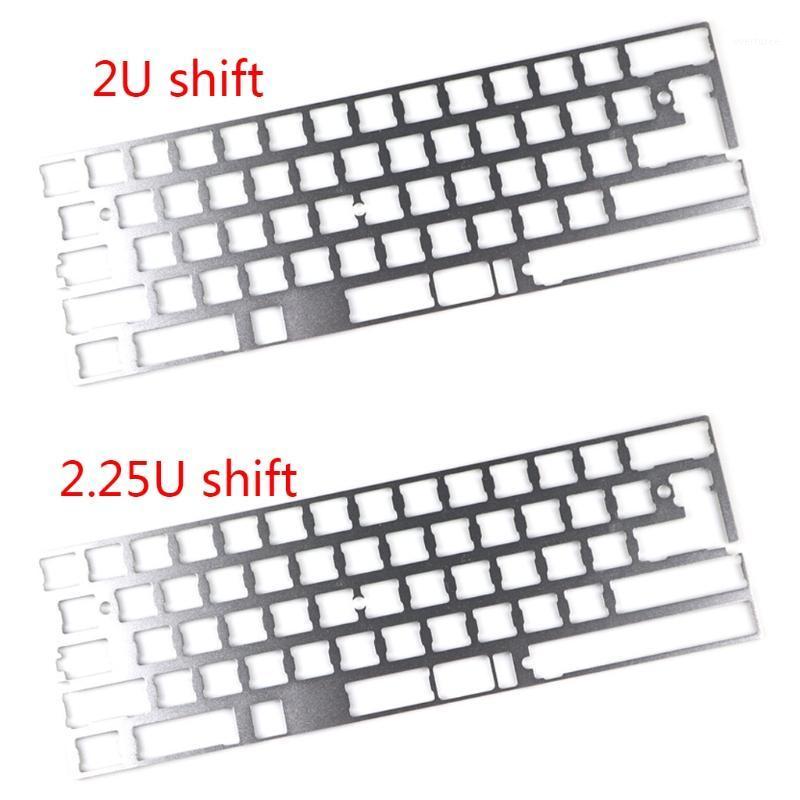 Silver 60% Aluminum Mechanical Keyboard Plate Support GK64 DZ60 GH60 CNC Support Split Spacebar 2U/2.25U Spacebar1
Silver 60% Aluminum Mechanical Keyboard Plate Support GK64 DZ60 GH60 CNC Support Split Spacebar 2U/2.25U Spacebar1