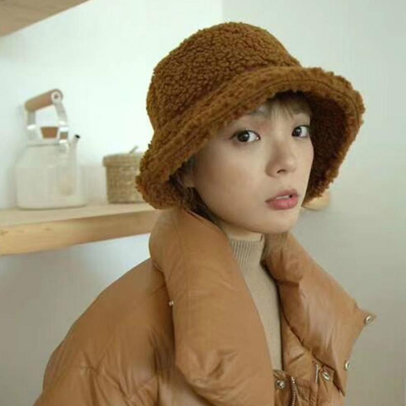 Fisherman's Hat Female Cap Women Sherpa Autumn And Winter Keep Warm Solid Color Small Brim Shade Foldable Fashion, Black
Fisherman's Hat Female Cap Women Sherpa Autumn And Winter Keep Warm Solid Color Small Brim Shade Foldable Fashion, Black