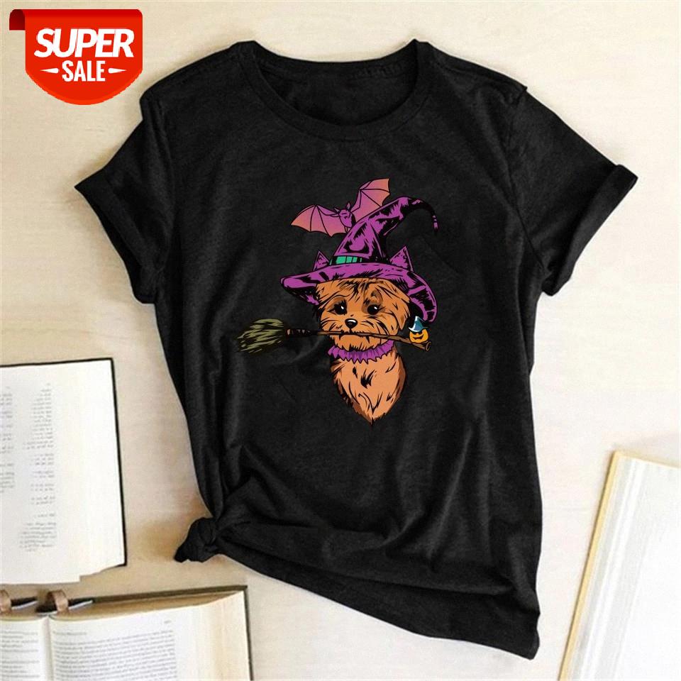 Dog Pumpkin Bat Printing Halloween T-shirts Women Summer Graphic Tee Fashion Round Neck Tops for Teens Harajuku Mujer Camisetas #Pm0x, White
Dog Pumpkin Bat Printing Halloween T-shirts Women Summer Graphic Tee Fashion Round Neck Tops for Teens Harajuku Mujer Camisetas #Pm0x, White